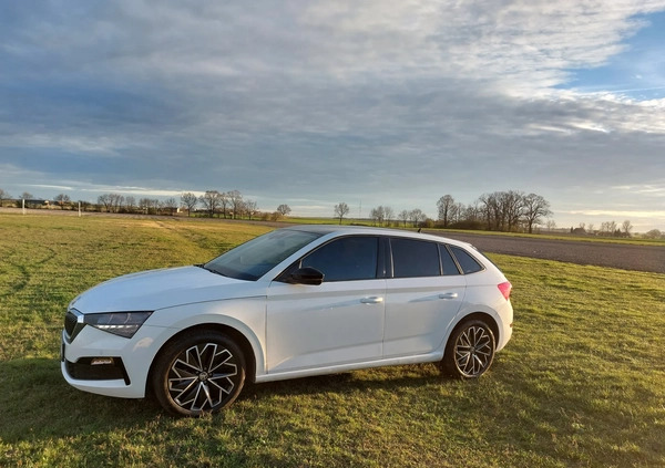 Skoda Scala cena 55900 przebieg: 113000, rok produkcji 2019 z Jarocin małe 232